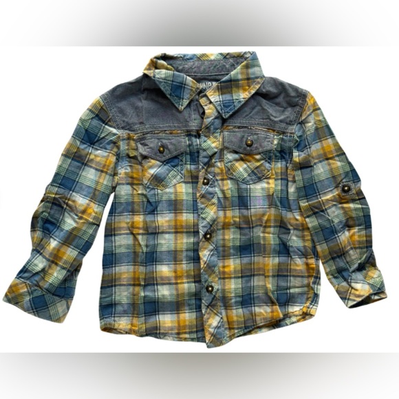 Genuine Kids From Oshkosh Other - Genuine Kids from OshKosh Plaid Button-Up Shirt